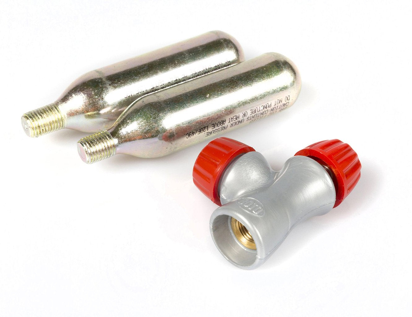 ON BIKE Erogatore Con Cartucce CO2 16 Gr Filettate Per Bicicletta  Kit