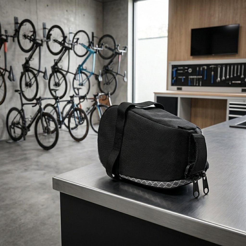SILVER ON BIKE Borsa Sottosella Scicon Full Reflective Bici Auto Cars Bambini
