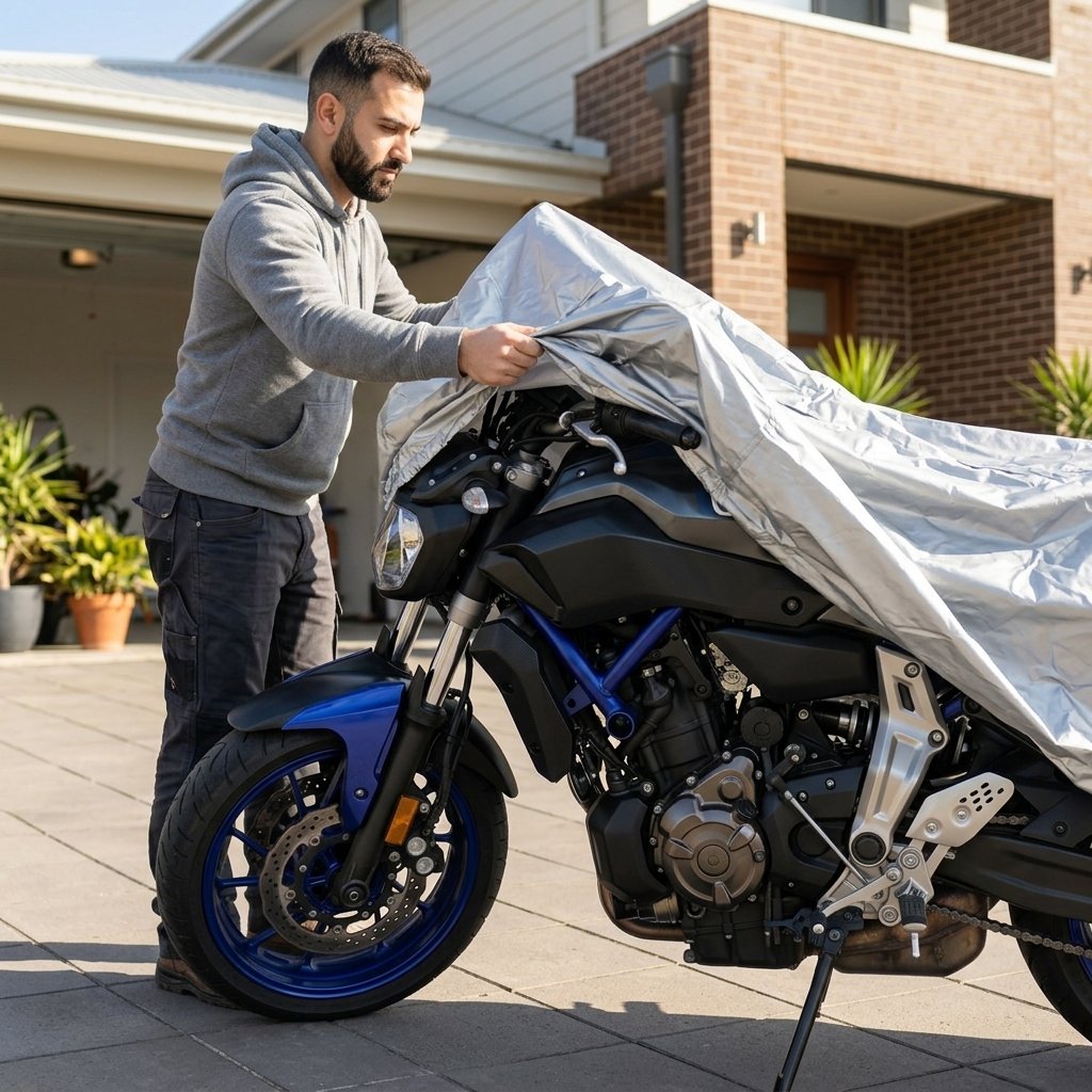 Xplorer Coprimoto Silver S/M Impermeabile Per Protezione Moto