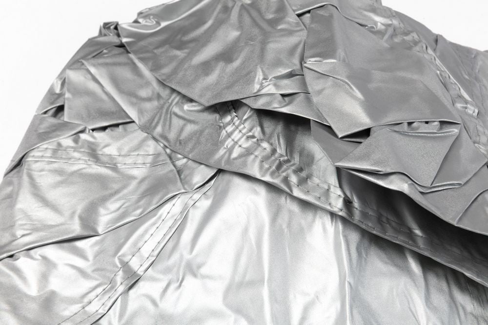 Silver coprimoto impermeabile in polietilene taglia XL