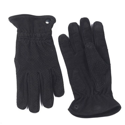 Light coppia di guanti moto in pelle scamosciata taglia XL