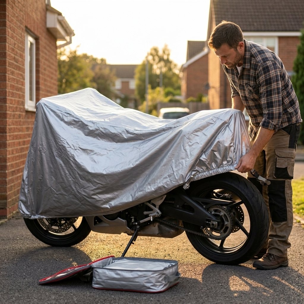 Xplorer Coprimoto Silver Large Impermeabile Per Protezione Moto