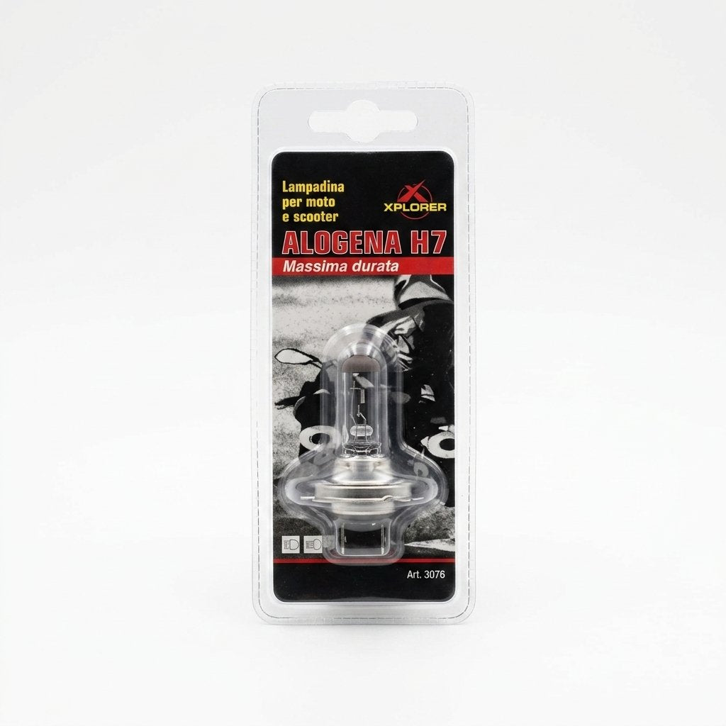 Xplorer Lampadina Alogena H7 12V 55W Moto Scooter Massima Durata