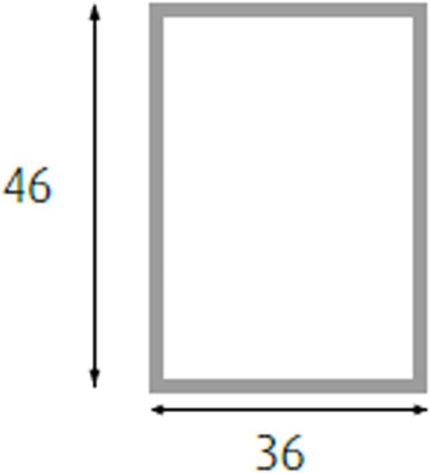 King Home SPECCHIO DA PARETE CM 46X36 C/CORNICE SILVER