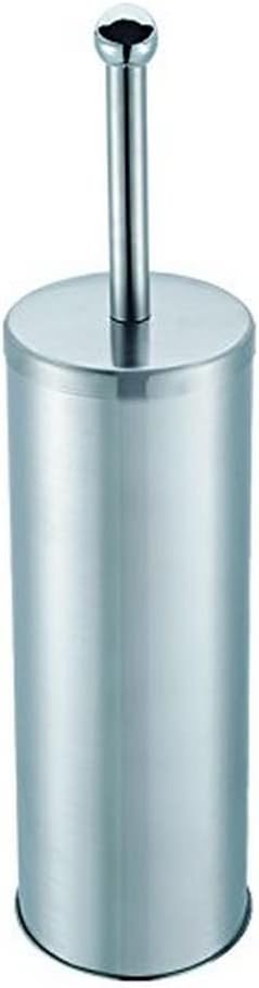 King Home PORTASCOPINO liscio in acciaio 10x39h cm