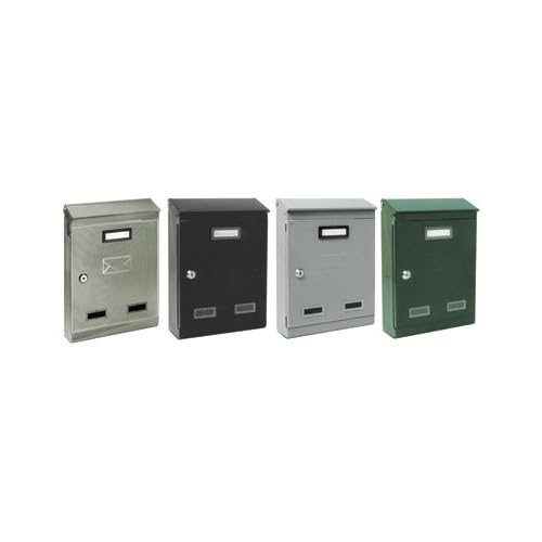 CASSETTA POSTALE EVOLUZIONE C/TETTO INOXCM.22X32X7,5