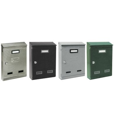 CASSETTA POSTALE EVOLUZIONE C/TETTO INOXCM.22X32X7,5