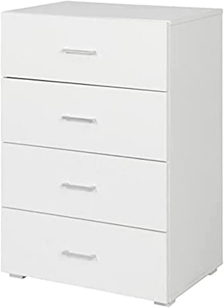 King Home CASSETTIERA 4 CASSETTI 60x41x87h cm bianca