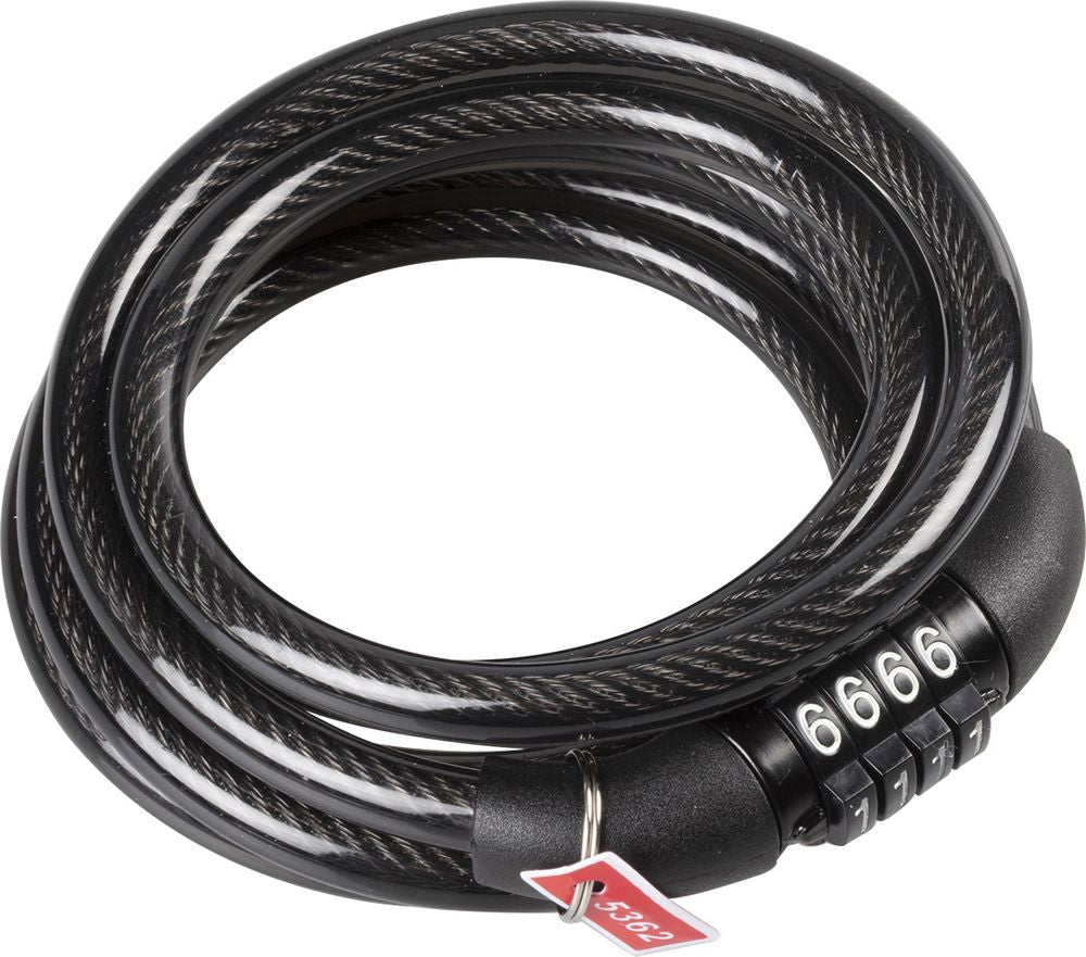 ON BIKE Antifurto Bici Cavo Spirale 8x1600 mm Sicuro