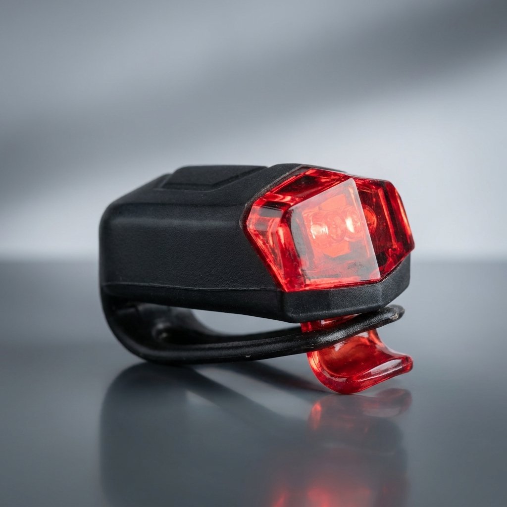 ON BIKE MiniLampada Posteriore 2 LED 3 Funzioni  Luce Bici Posteriore Rossa