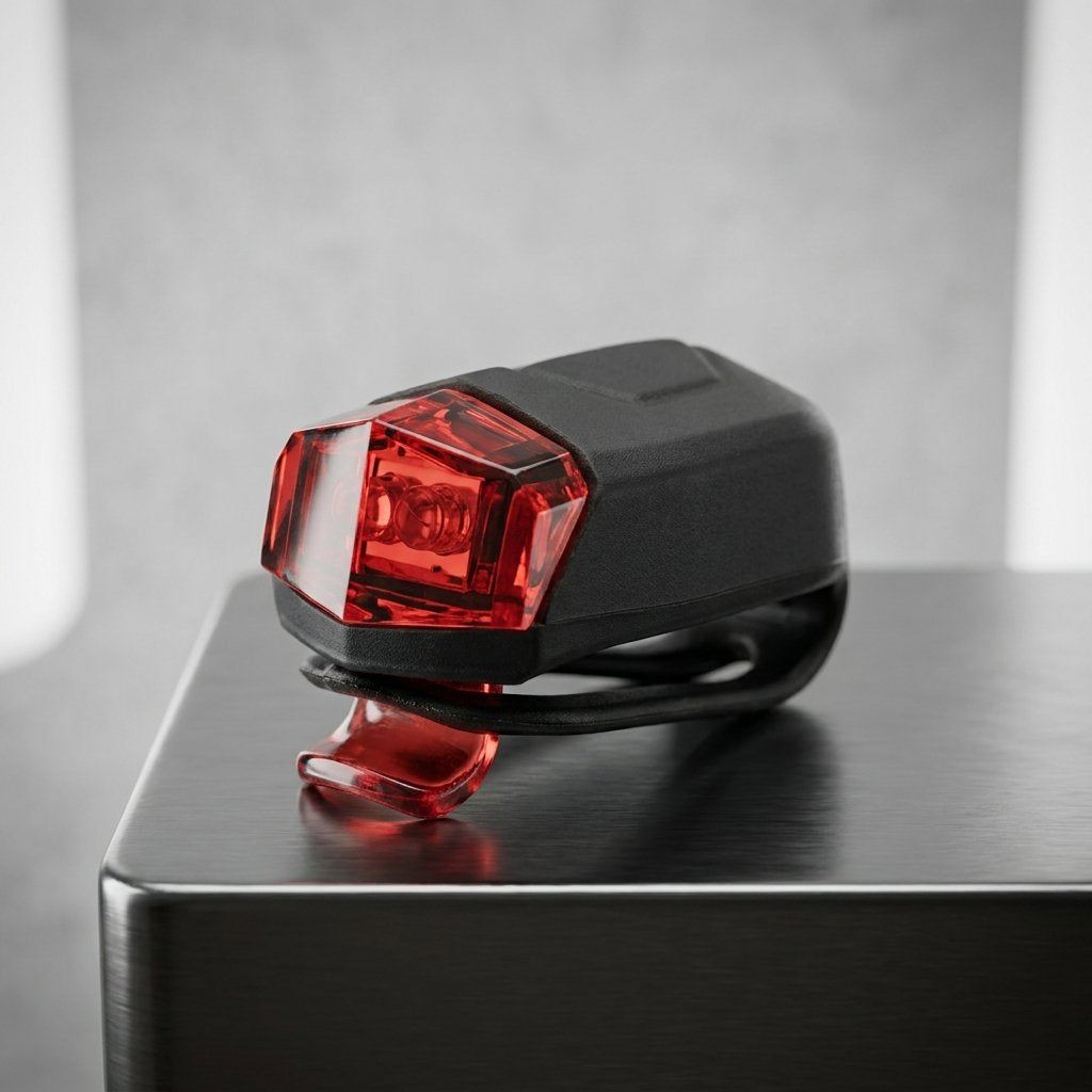 ON BIKE MiniLampada Posteriore 2 LED 3 Funzioni  Luce Bici Posteriore Rossa