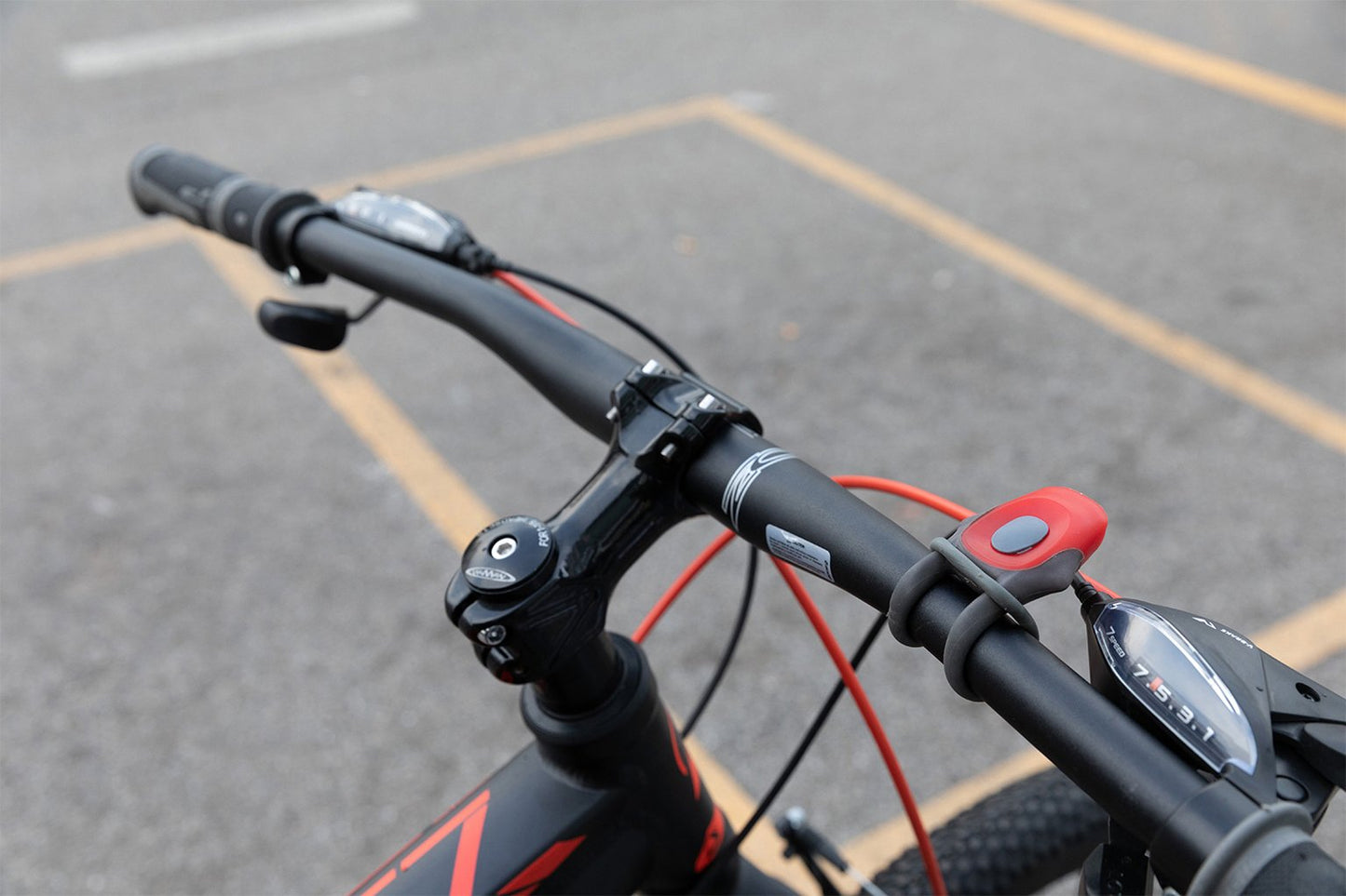ON BIKE Micro Lampada posteriore 1 Led 2 Funzioni Accessorio Originale