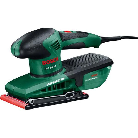 BOSCH VERDE LEVIGATRICE ORBITALE 200W PSS200AC C/VALIGETTA