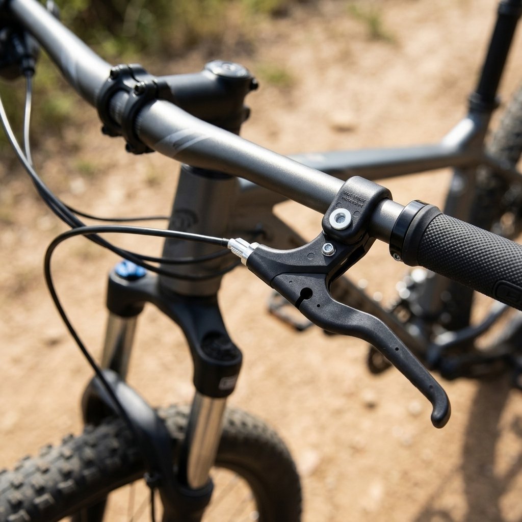 ON BIKE Leve Freni V-Brake in Resina Coppia per Bicicletta