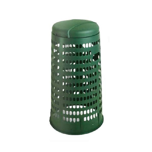 PORTASACCO TRESPOLO S/BASE h.85 DIAM.38COL. VERDE
