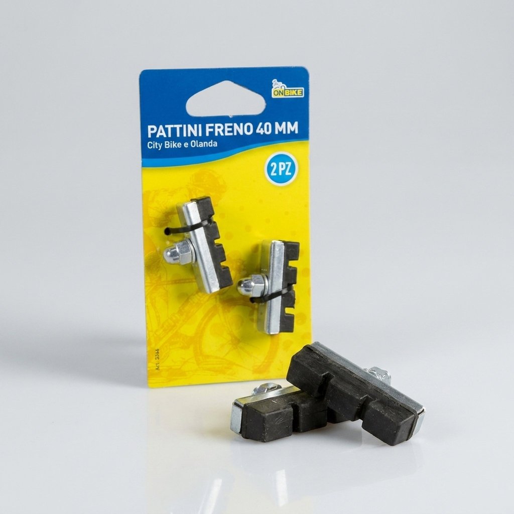 ON BIKE Pattini Freno Bici 40 mm Universali