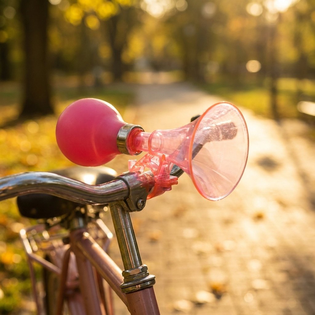 ON BIKE Kids Trombetta Bimba Bici Con Aggancio Universale