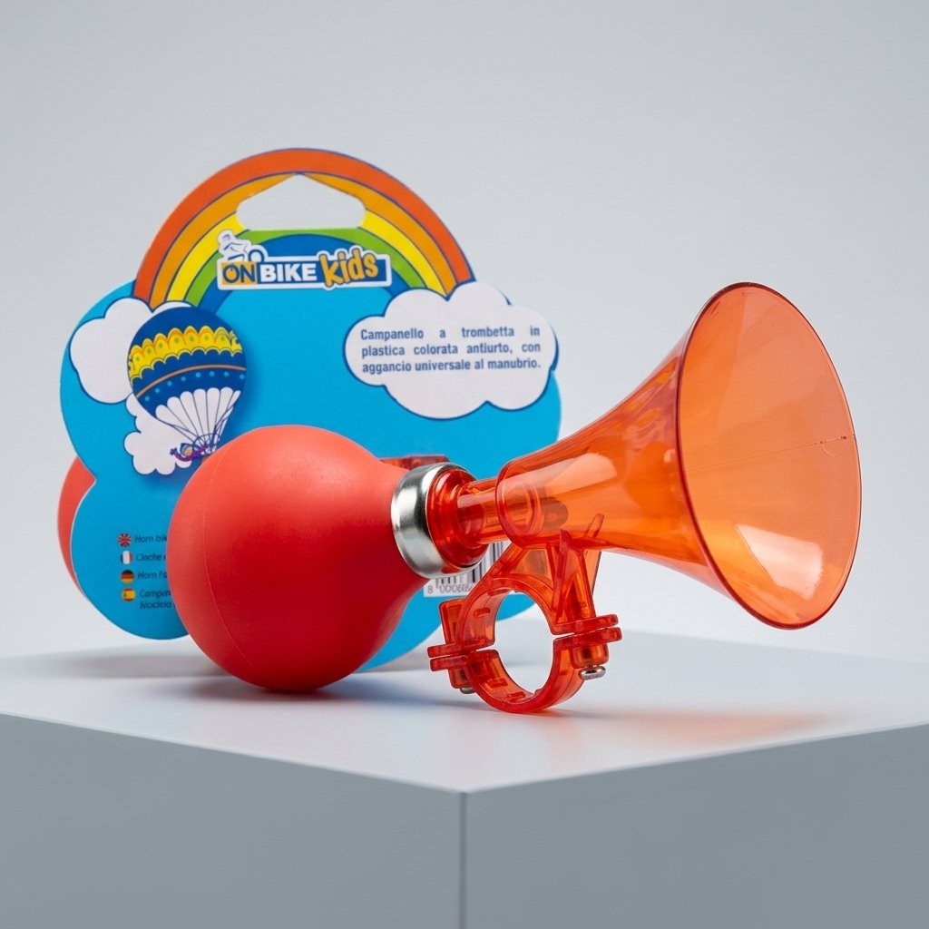 ON BIKE Trombetta Bimbo Onbike Kids  Campanello Bici Bambino A Trombetta