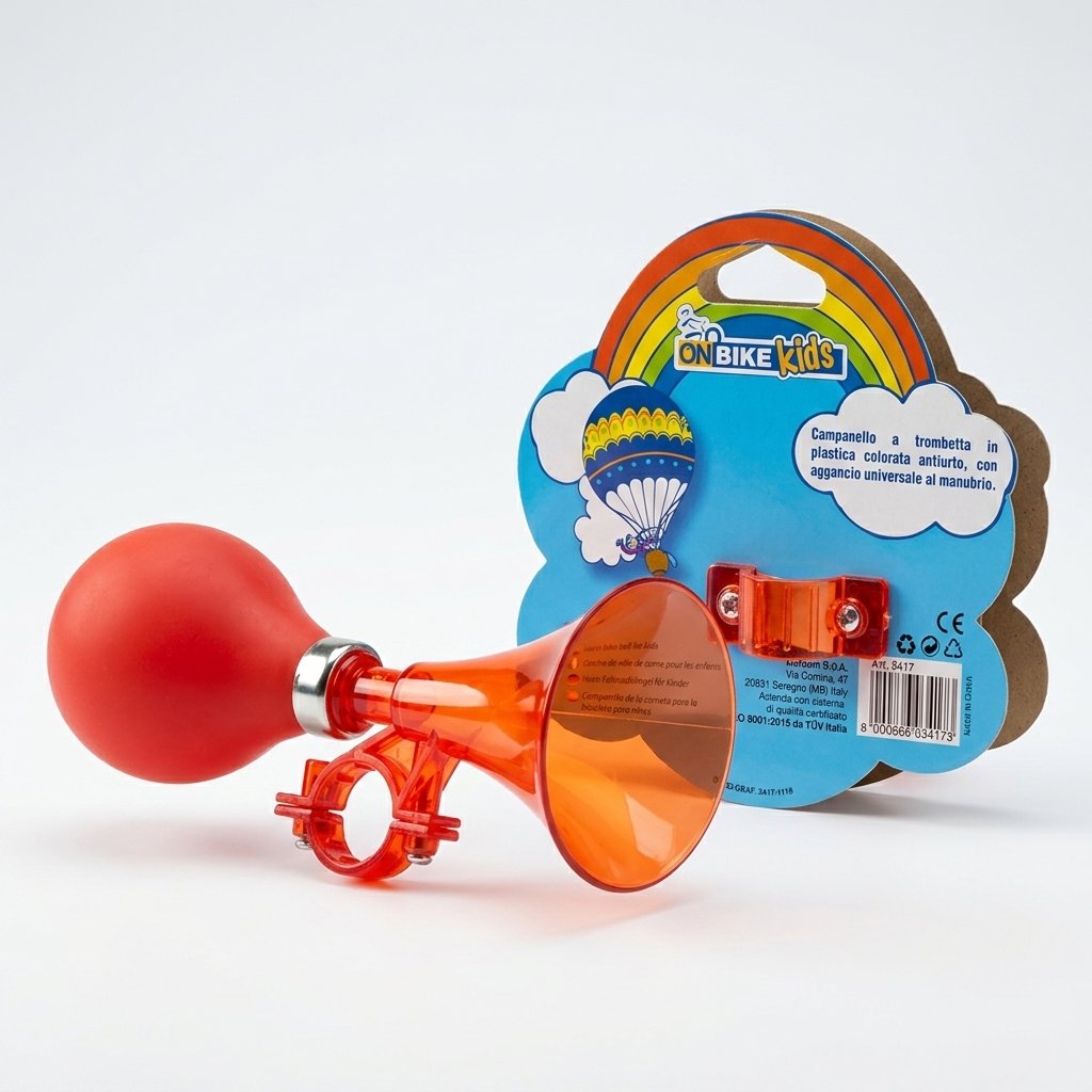 ON BIKE Trombetta Bimbo Onbike Kids  Campanello Bici Bambino A Trombetta