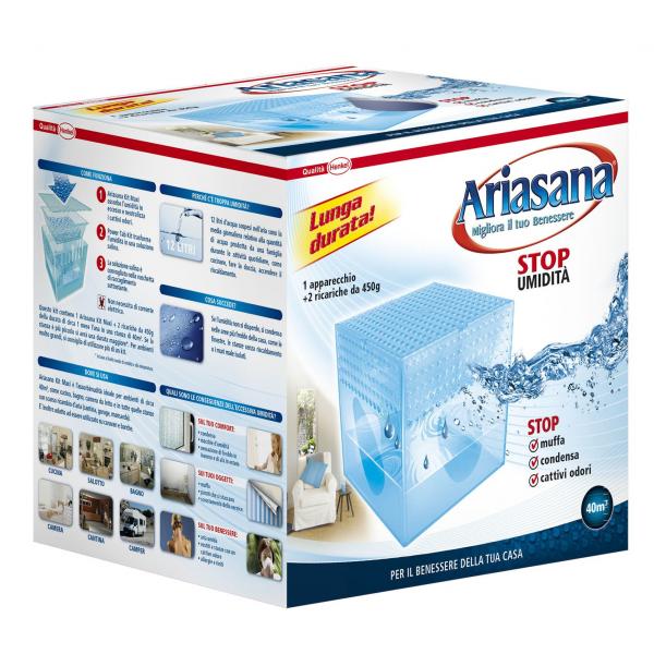 ARIASANA SALI KIT MAXI VASCHETTA+2 RICARICHE X 450GR. ART. 6