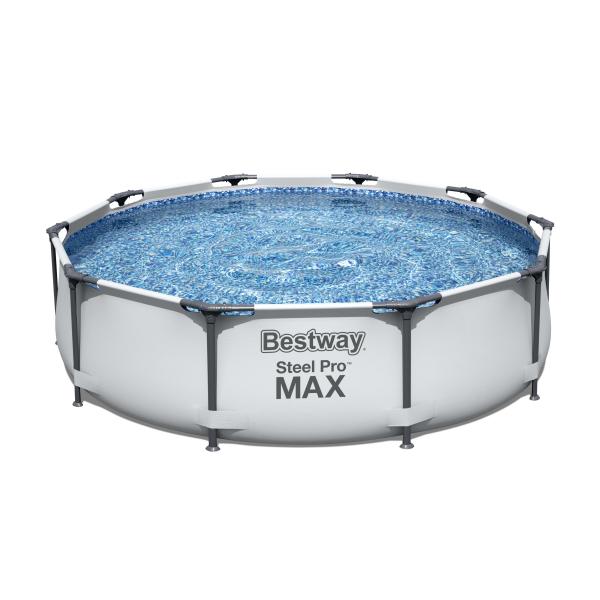 PISCINA TONDA BW STEEL PRO D.305 H.76 C/POMPA 56408
