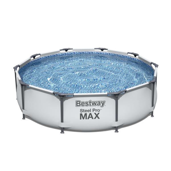PISCINA TONDA BW STEEL PRO D.305 H.76 C/POMPA 56408