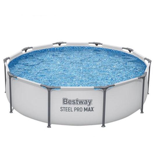 PISCINA TONDA BW STEEL PRO D.305 H.76 C/POMPA 56408
