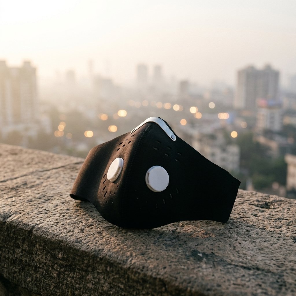 Xplorer Mascherina Anti Smog Con Filtro Traspirante E Regolabile
