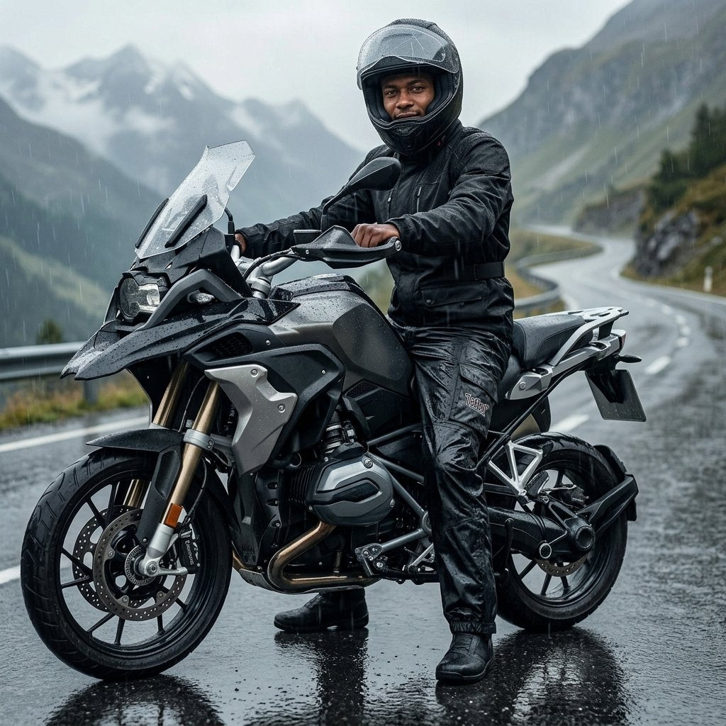 Spirit guanti moto in pelle antishock dettagli rifrangenti tg. XL