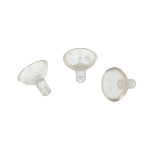 Ventose trasparenti  25 mm. 8 pz.
