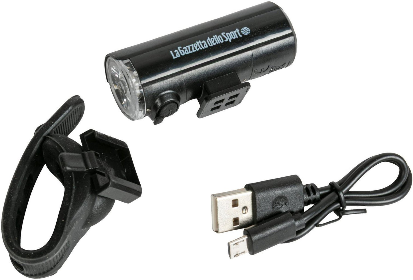 ON BIKE Torcia Frontale Multifunzione 5 LED Fanale Bici Universale - 3 Modalit?