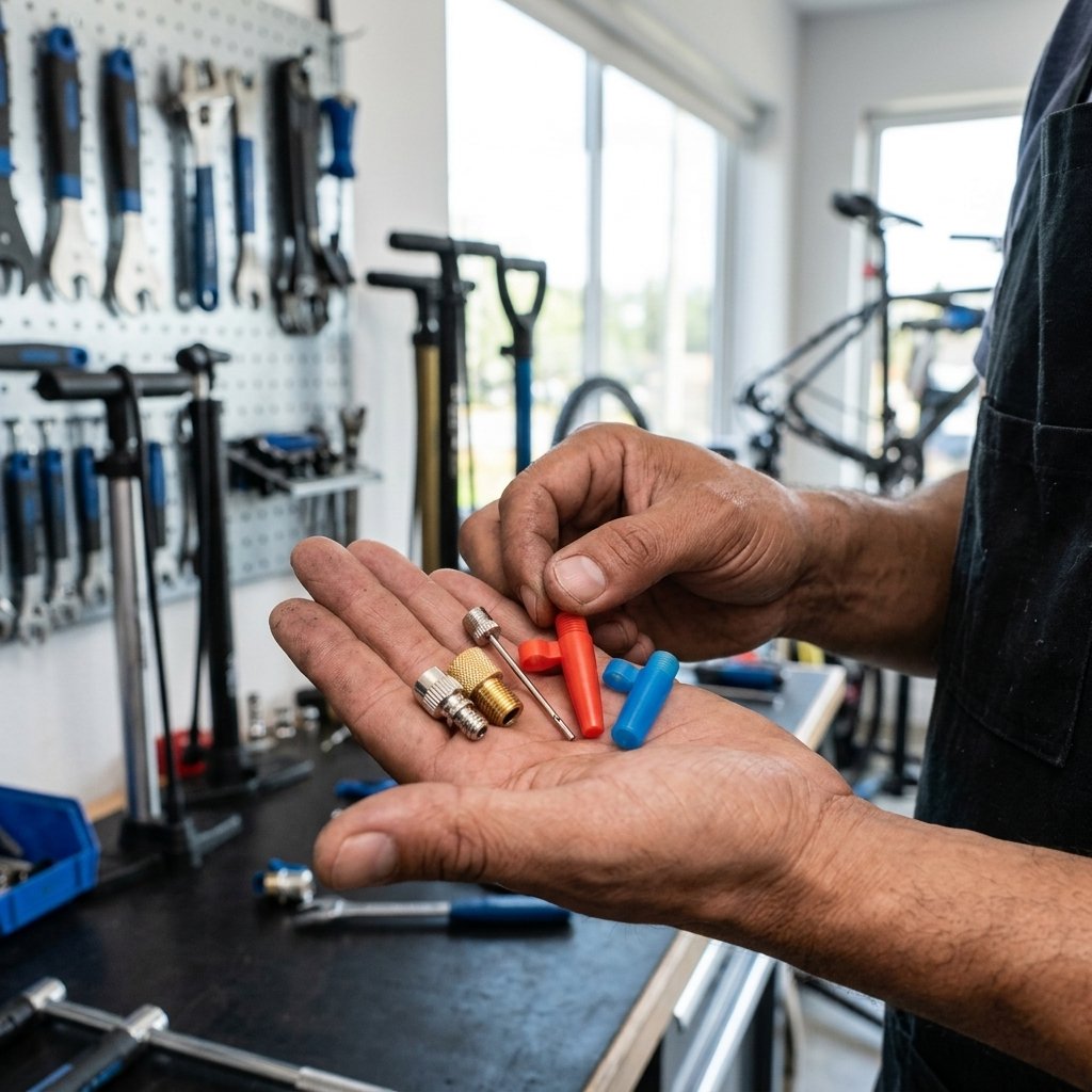 ON BIKE Kit Valvole e Raccordi Universale per Gonfiaggio Multiuso