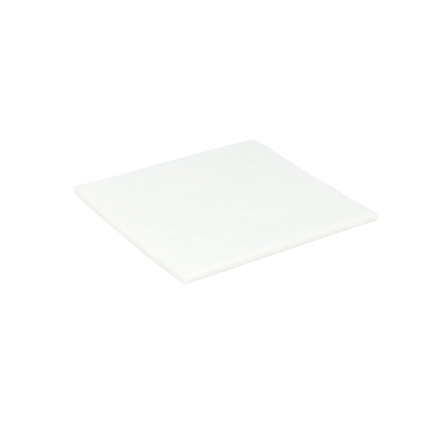 Feltrino adesivo rettangolare 50 x 100 mm. - bianco - 1 pz.