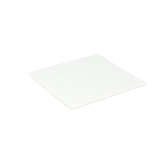 Feltrino adesivo rettangolare 50 x 100 mm. - bianco - 1 pz.