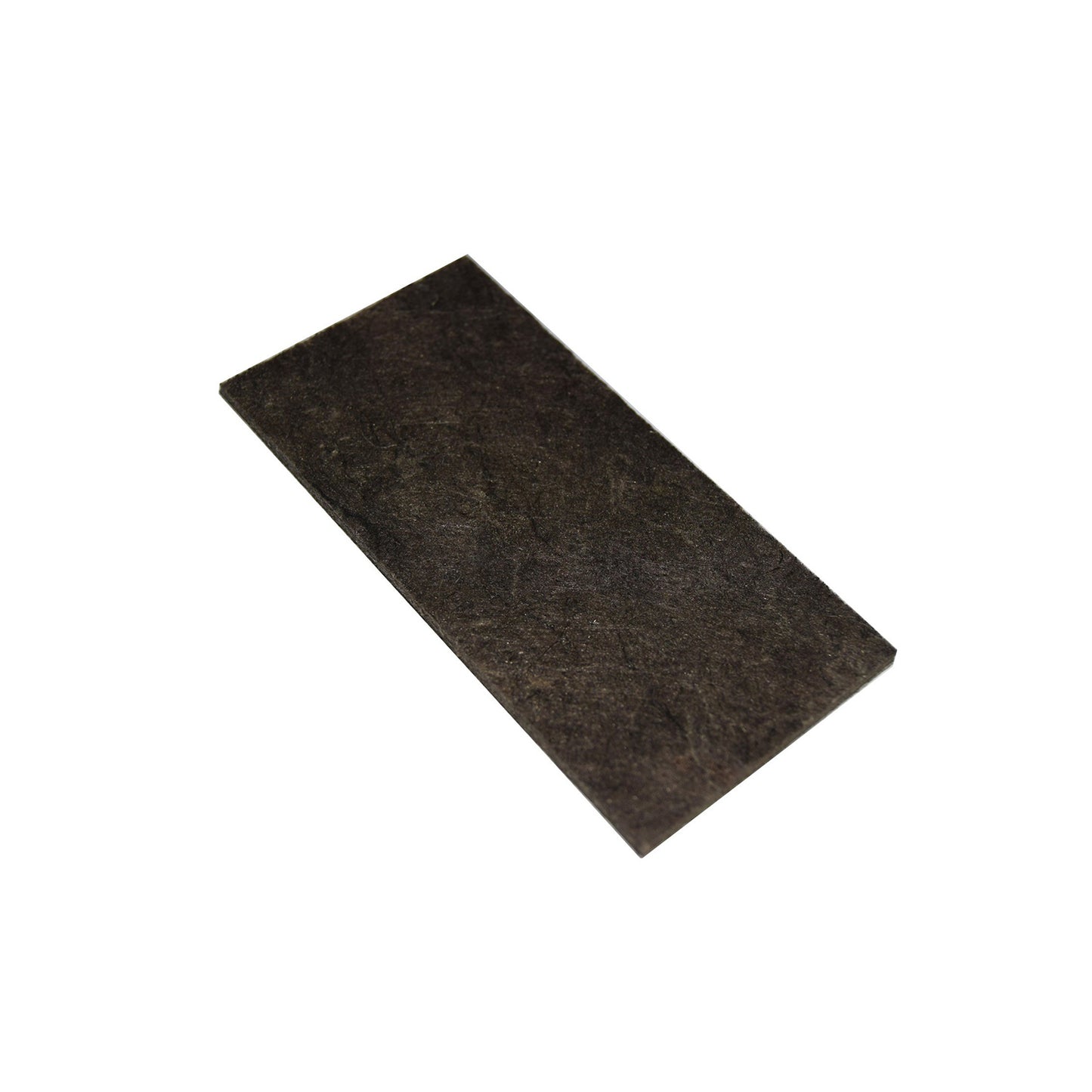 Feltrino adesivo rettangolare 50 x 100 mm. - marrone - 1 pz.