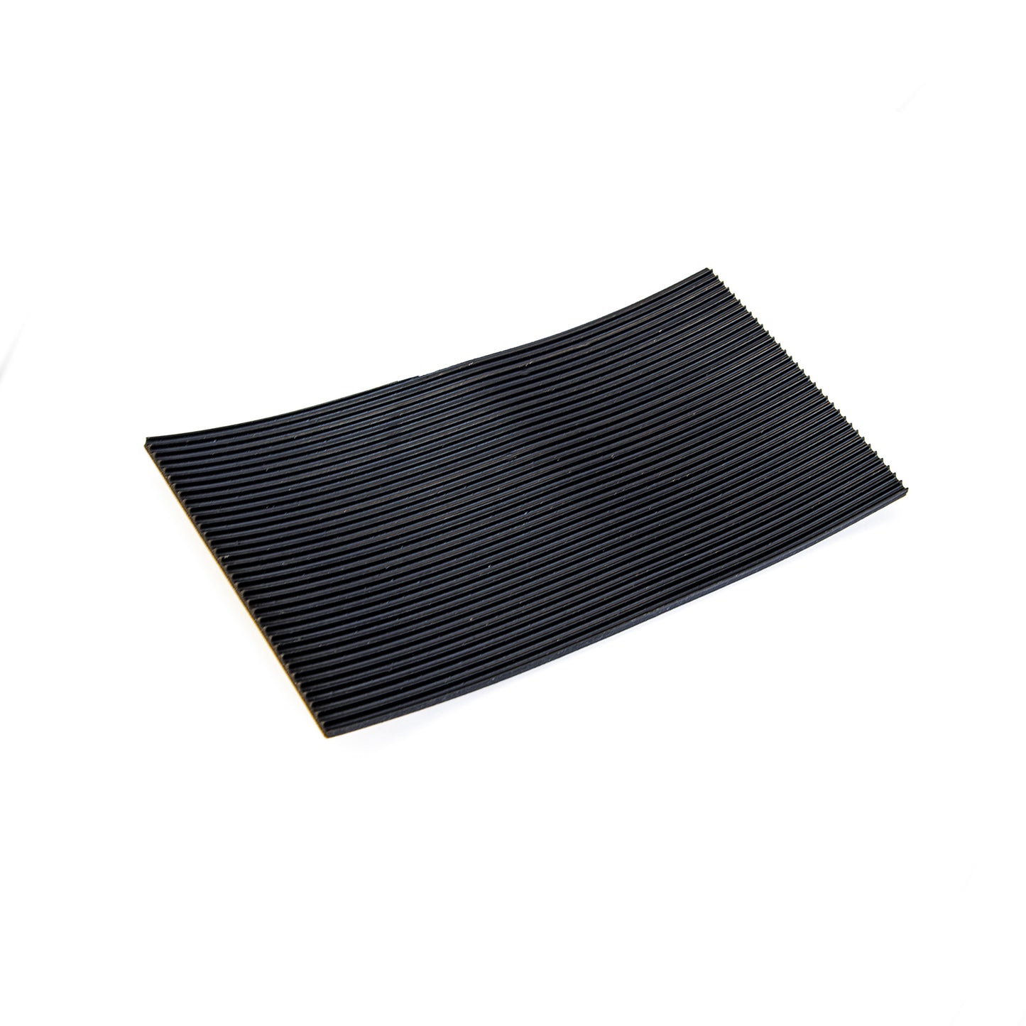 Antiscivolo antivibrazione in gomma 100x200 mm. spessore 2,5 mm. nero