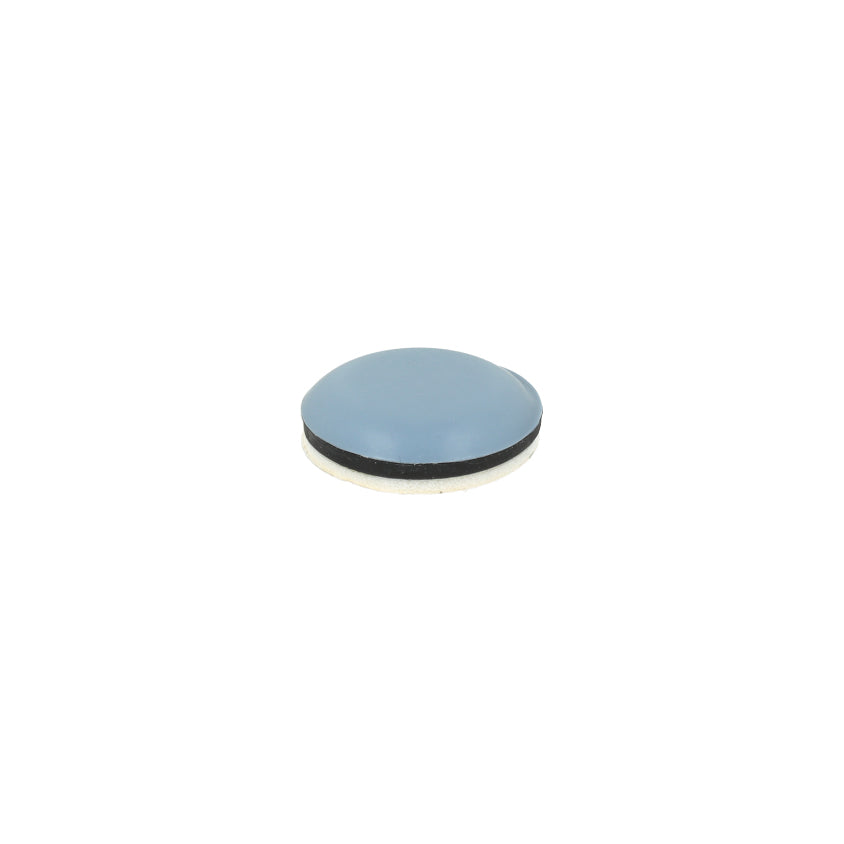 Scivoli PTFE adesivi tondi  20 mm. - grigio - 8 pz.