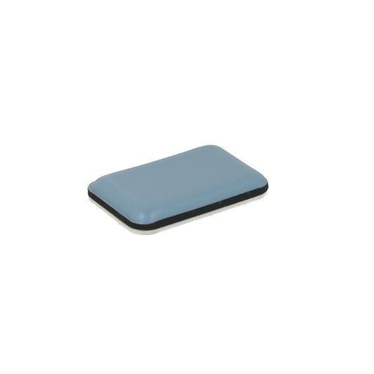Scivoli PTFE adesivi rettangolari 24 x 34 mm. - grigio - 8 pz.