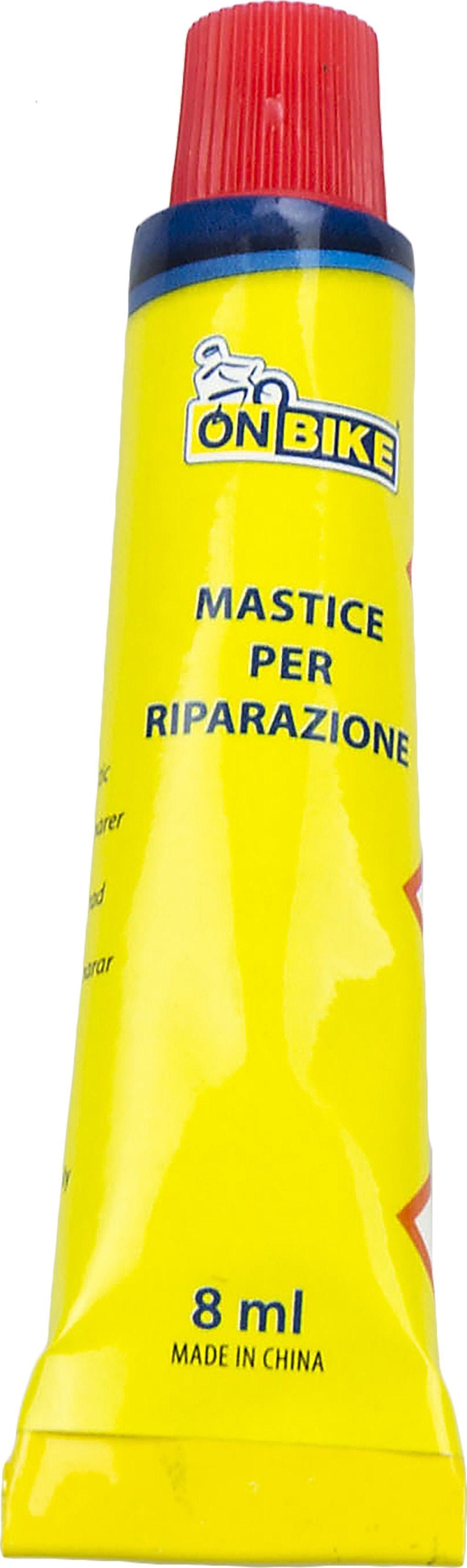 ON BIKE Tubetto di mastice da 8ml per riparazioni camera d'aria bici