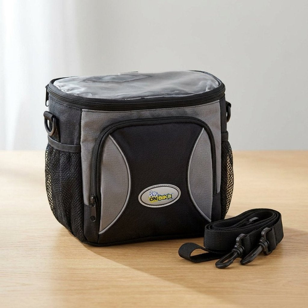 ON BIKE Borsa Da Manubrio Bici Universale  Borsa Accessori Ciclo In Poliestere