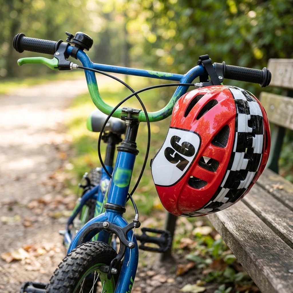 ON BIKE Casco Bici Bambino 52-56 cm Regolabile Certificato EN 1078