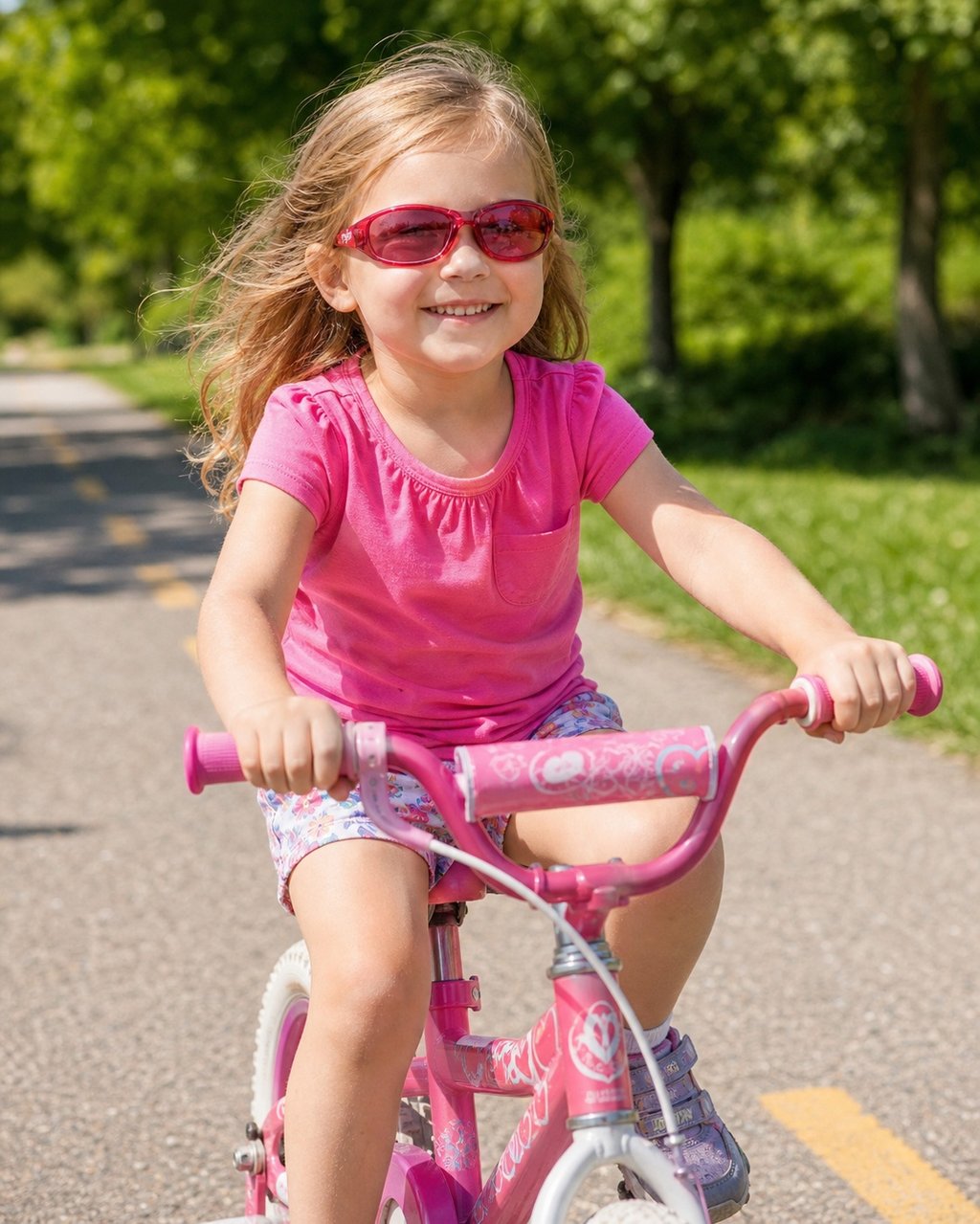 ON BIKE Occhiali Bimba Kids Con Filtro UV Per Bici