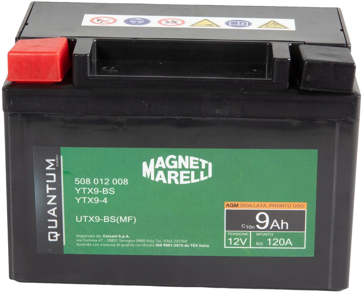 Magneti Marelli Quantum 9Ah AGM Per Moto E Scooter