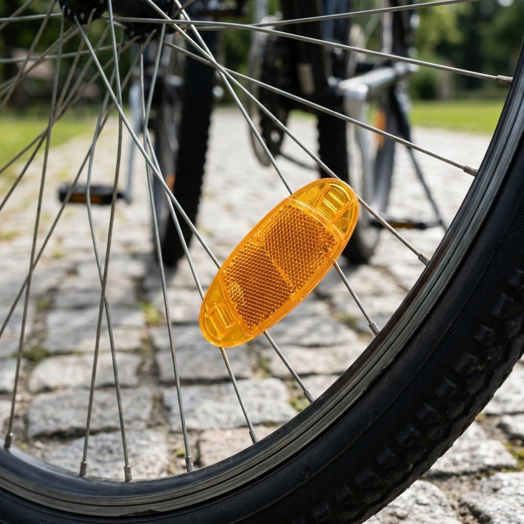 On Bike Catarifrangenti Ruote Bici Universali Alta Visibilità