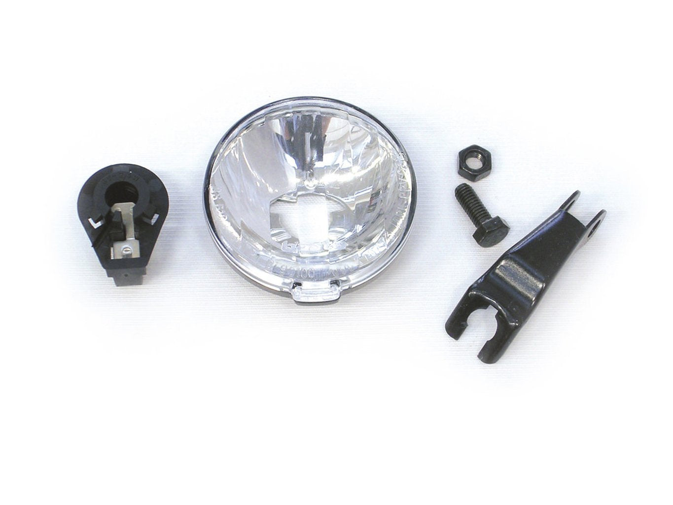 ON BIKE Fanale Anteriore Con Lampadina 6V 2,4W  Fanale Universale Dinamo Bici