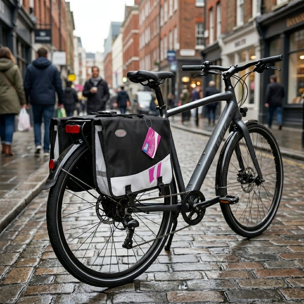 ON BIKE Borsa Bici Bilaterale Donna Capiente E Versatile
