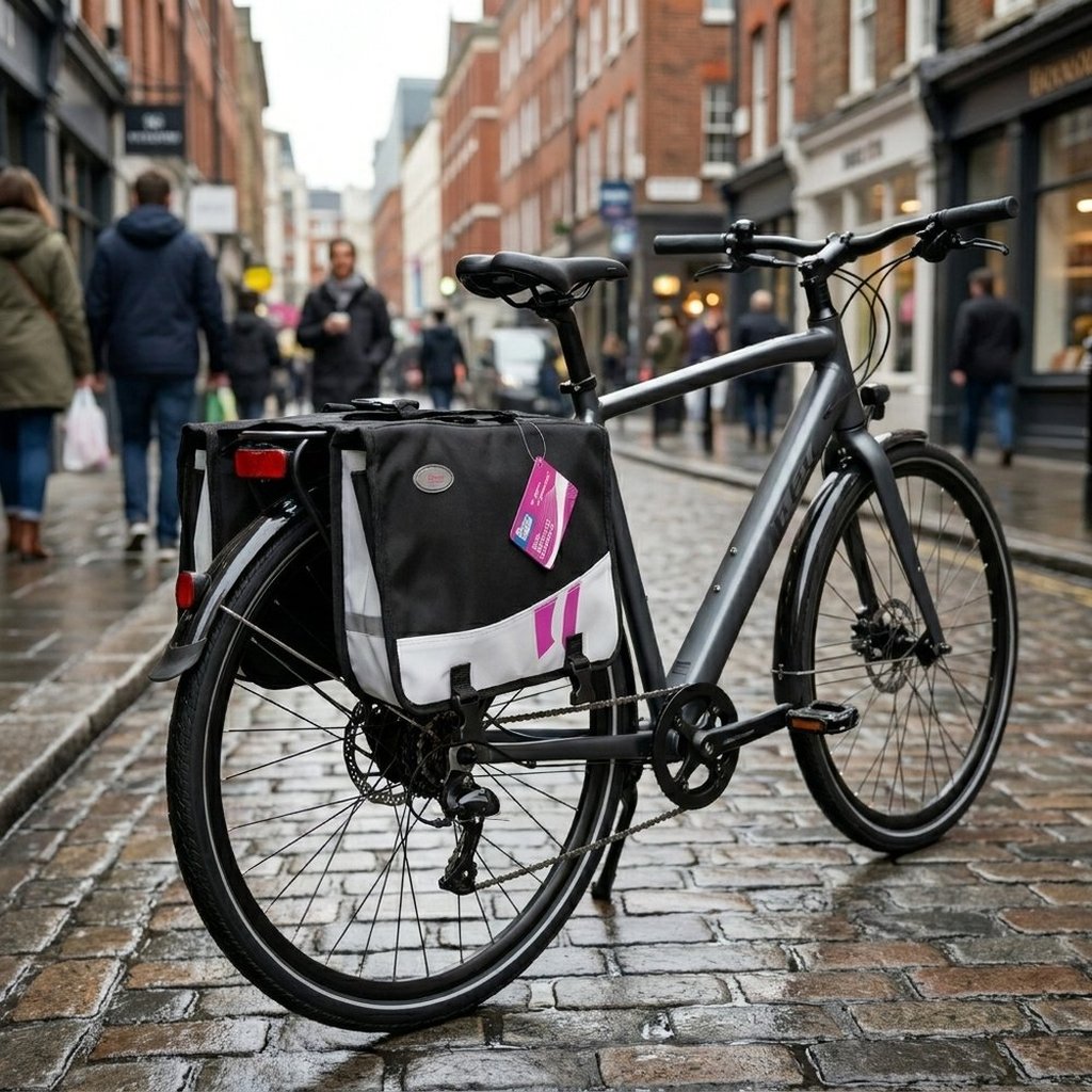 ON BIKE Borsa Laterale Onbike Lady Borsa Bici Bilaterale Donna  Doppia Sacca