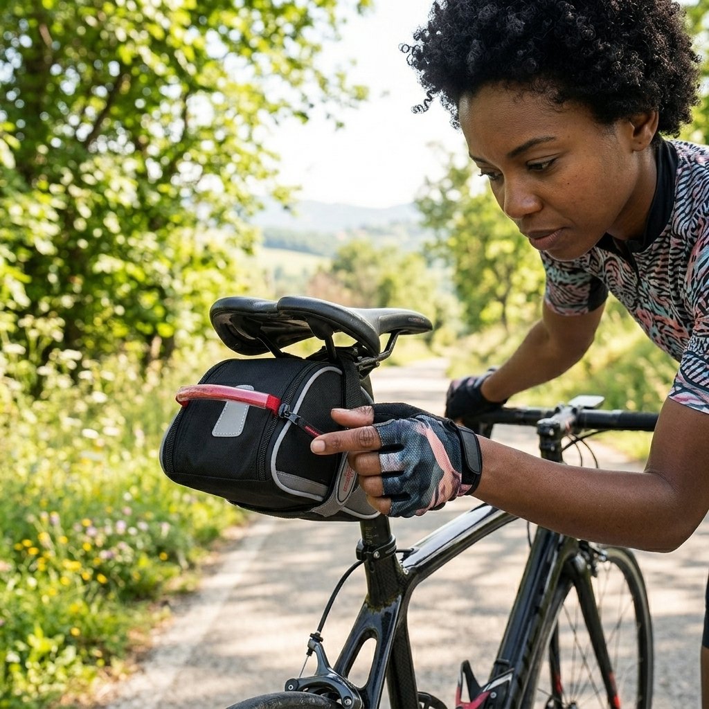 ON BIKE Borsetta Semirigida Bici Lady Con Aggancio Sella