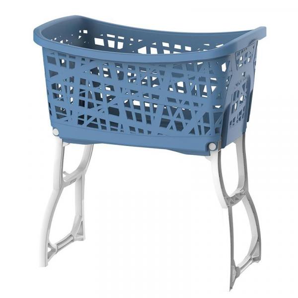 BAMA CESTA BUCATO C/GAMBE STAND UP CM.60,5x39,5x43h (68,5h)