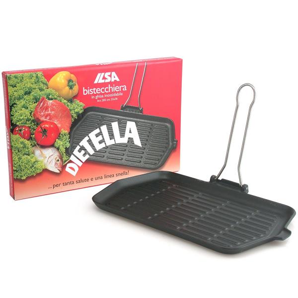 BISTECCHIERA GHISA DIETELLA 23X36 C/M.CO PIEGH.